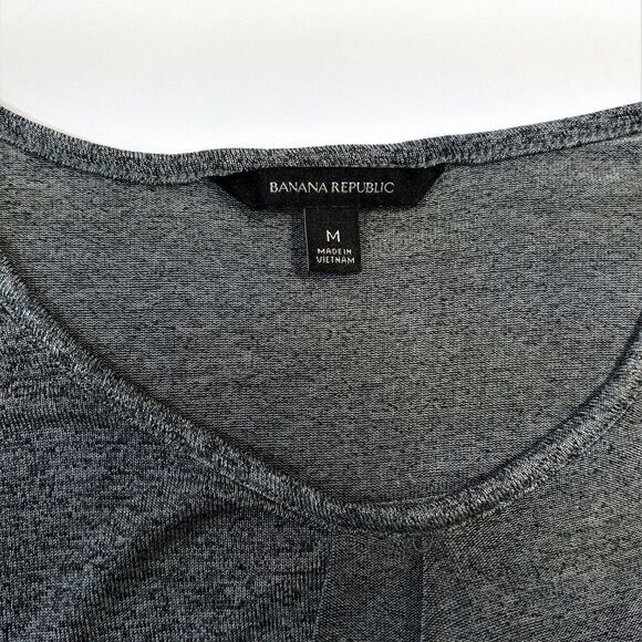 Banana Republic  Long Sleeve Top Drape Faux Wrap - Picture 5 of 6